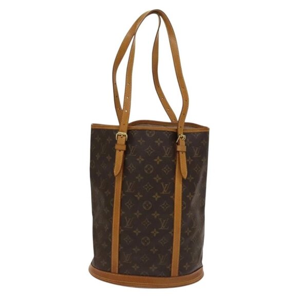 LOUIS VUITTON Monogram Bucket GM Shoulder Bag LV Auth - Picture 2 of 16